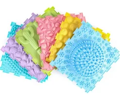 Taktilmatter - Saet Med 6 Stk