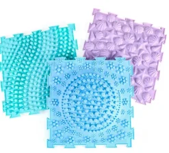 Taktilmatter - Saet Med 6 Stk