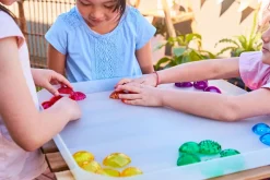 Taktilskaller - Transparente, 108 Stk