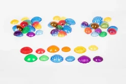 Taktilskaller - Transparente, 108 Stk