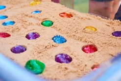 Taktilskaller - Transparente, 108 Stk