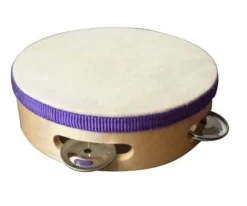 Tamburin M. Skind 15Cm