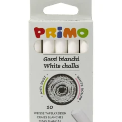 Tavlekridt - Hvid, 10 Stk