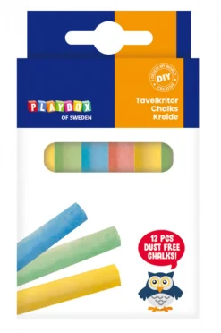 Tavlekridt - Kulort, 12 Stk