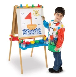 Tegnestaffeli 2-Sidet - Tavle, Whiteboard & Papir