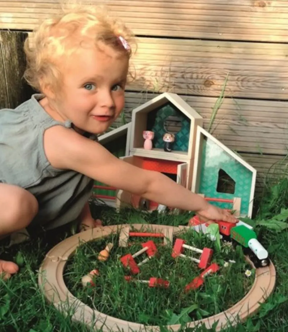 Togbanesaet - Pa Landet