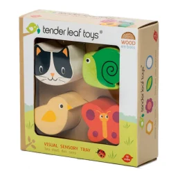 Traepuslespil M. 4 Brikker - Dyrevenner