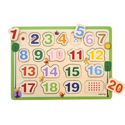 Traepuslespil Med Tal, 1-20