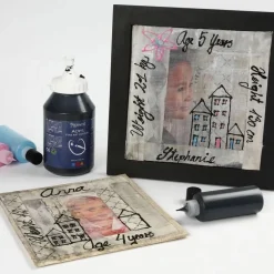 Traeramme M. Malerplade (25,8 X 25,8 Cm)