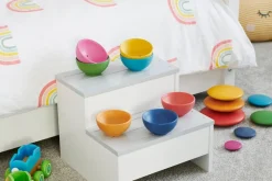 Traeskale - Regnbue, 7 Stk