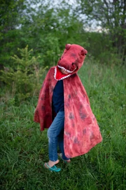 T-Rex Kappe Med Klor - Rod, Str. 4-6 Ar