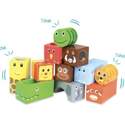 Træklodser M. Lyd - Jungledyr