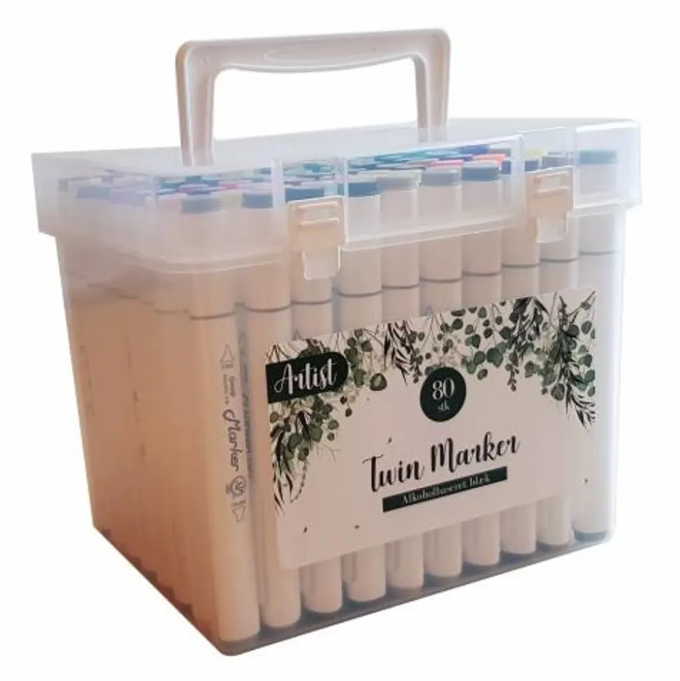 Twin Marker Tusser, 80 Stk