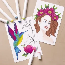 Twin Markers, 24 Stk