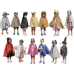 Udklaedningskapper - Eventyrdragter, 13 Stk