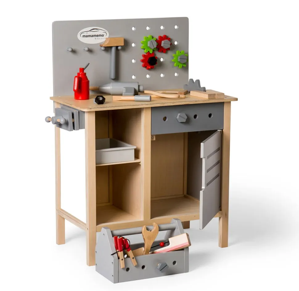 Vaerkstedsbaenk I Trae