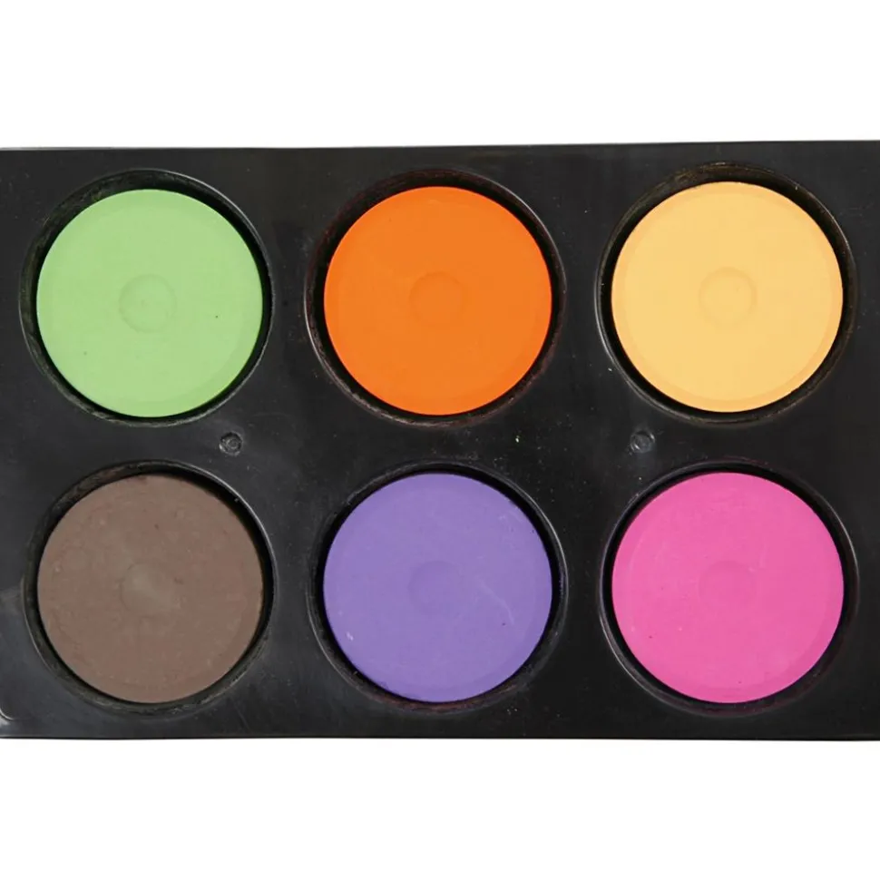 Vandfarver O5,7 Cm - Kulort, 6 Stk