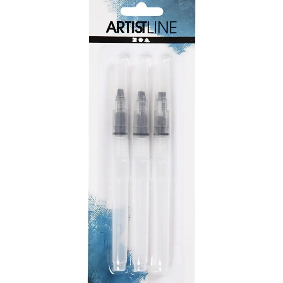 Vandpensler - Str. S + M + L, 3 Stk