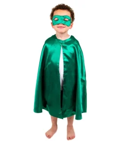 Vendbar Kappe - Gron/Sort Superhelt, Str. 3-7 Ar