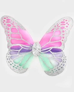 Vingesaet Med Solv Glitter