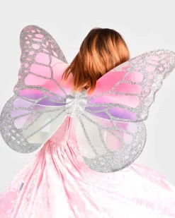 Vingesaet Med Solv Glitter