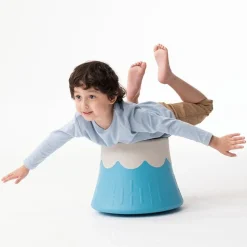 Vuggende Vulkan Stol/Skammel Til Børn