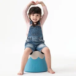 Vuggende Vulkan Stol/Skammel Til Børn