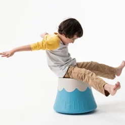 Vuggende Vulkan Stol/Skammel Til Børn