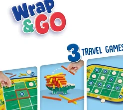 Wrap&Go - Fire Pa Stribe, Stablespil Og Kvadrater