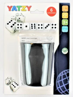 Yatzy Inkl. Baeger + Yatzyblok